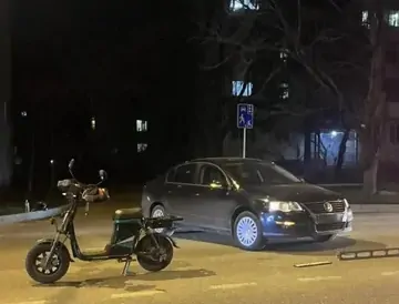 Перелом ключицы получил водитель электровелосипеда после ДТП в Ставрополе