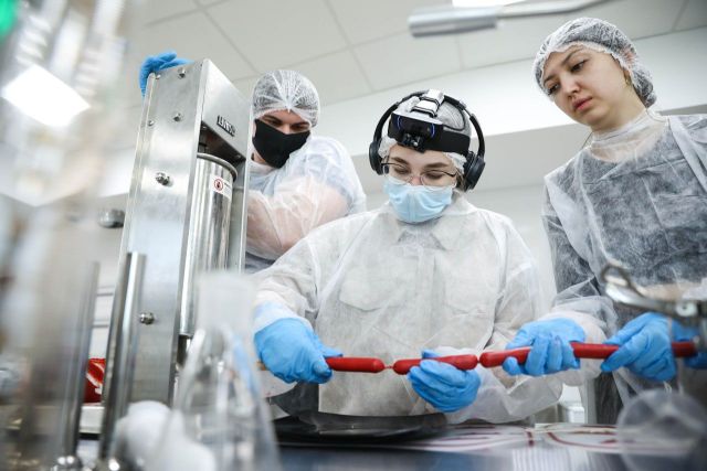 Ставропольский вуз представил технологию производства полезной варёной колбасы