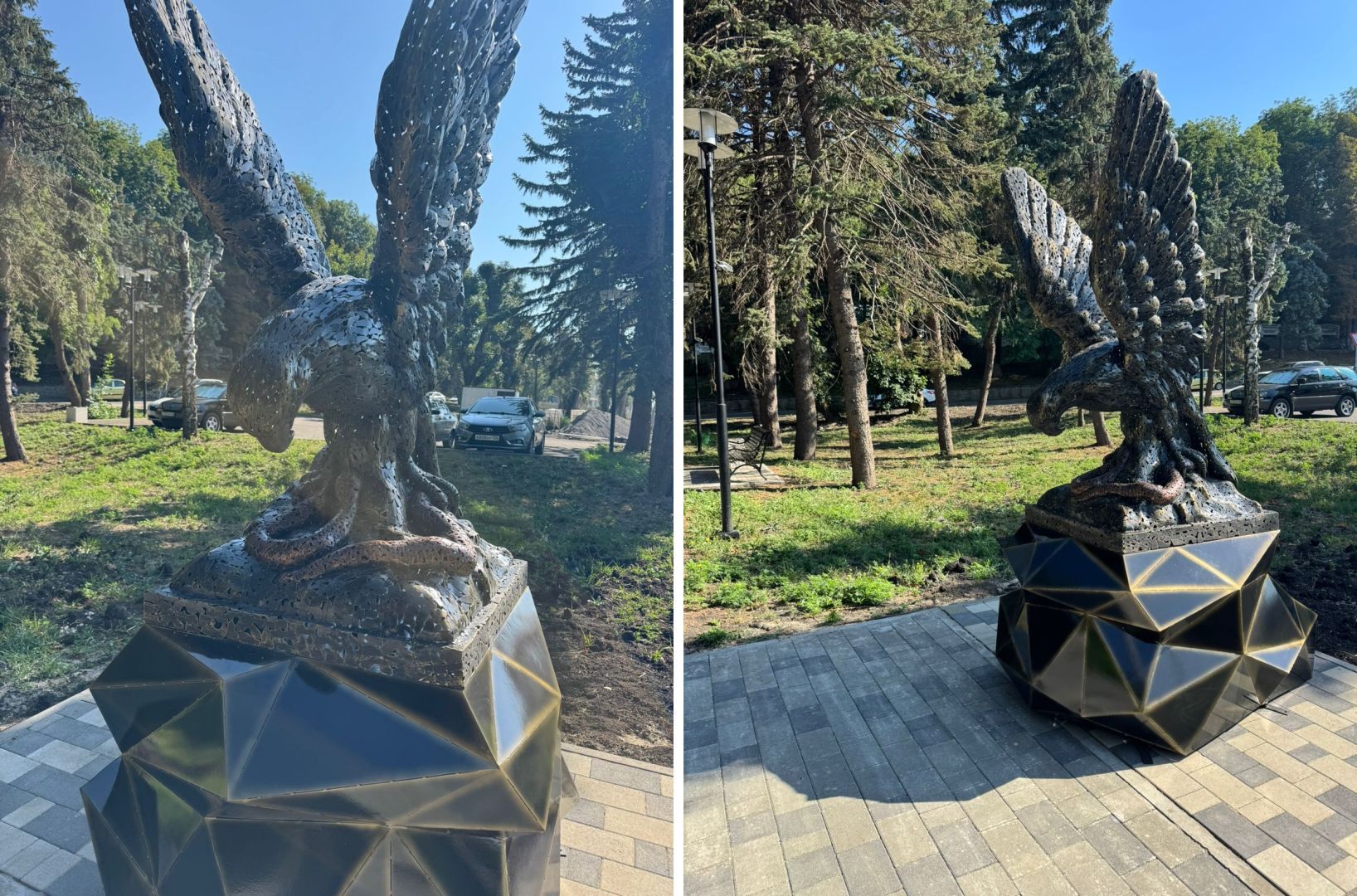 Еще один орел появился в Железноводске