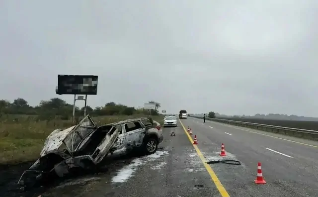 Два парня погибли в ДТП с возгоранием на Ставрополье