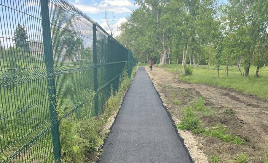 Пешеходную дорожку обустроили в Георгиевском округе