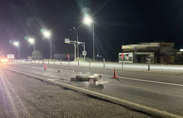 На автодороге «Кавказ» водитель сбила пешехода насмерть