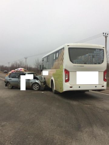 На Ставрополье в ДТП с автобусом погибла женщина На Ставрополье в ДТП с автобусом погибла женщина