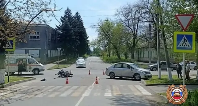 Мотоциклист пострадал в ДТП в Георгиевске