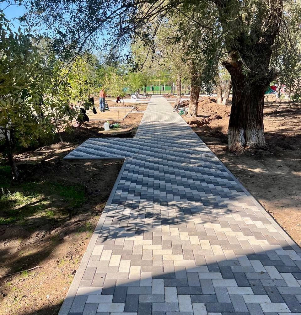 В селе на Ставрополье благоустраивают парк за 4,1 млн рублей